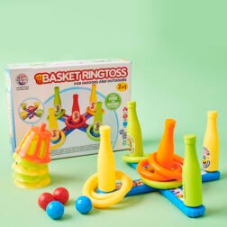 Refurbished Basket Ring Toss 2in1 Set for Indoor and Outdoor Target Play