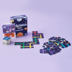 Refurbished Connectors - Mission Space Game for Kids with Tiles and Galaxies Theme