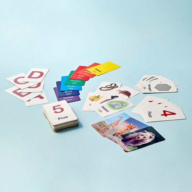 Refurbished English Essential Flash Cards – 20 Learning Cards for Kids