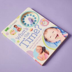 Refurbished First Steps What's the Time? – Learn to Tell Time Book with Movable Clock Hands