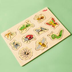 Refurbished Insects Puzzle Wooden Knob