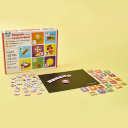 Refurbished Magnetic Learn to Spell Objects Toy for Early Reading