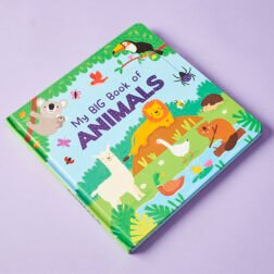Refurbished My Big Book of Animals – Illustrated Toddler Book for Learning Animal Names