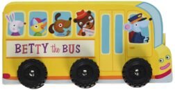 Refurbished Rolling Wheels: Betty the Bus – Interactive Storybook with Moving Wheels for Kids