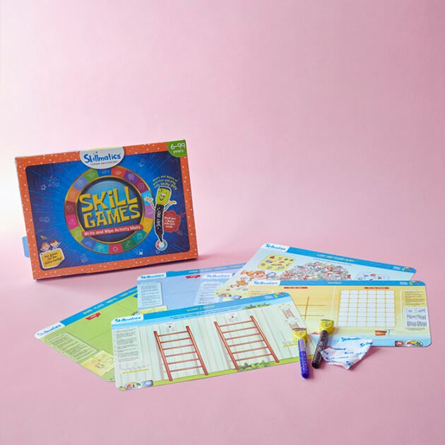 Refurbished Skill Games – 13+ Reusable Learning Activities with Mats for Kids