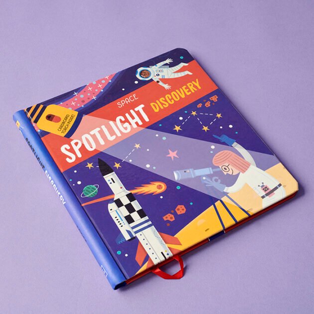 Refurbished Spotlight Discovery Space – Kids Torchlight Astronomy Book