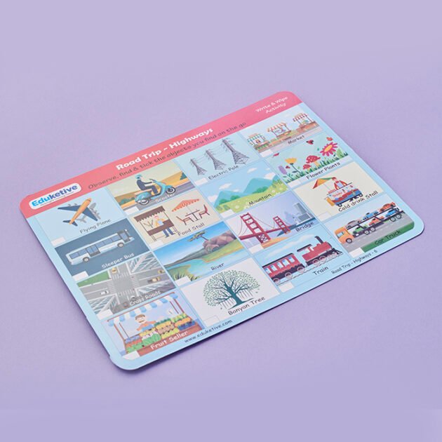 Refurbished Write & Wipe Activity - Road Trip - Image 3