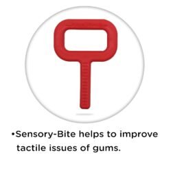 Sensory‑Bite Red hard oral motor chew tool