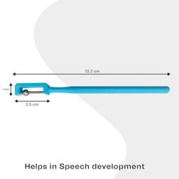 TT-LR Without Spring Cyan Oral Motor Tool for Speech Therapy