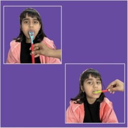 V‑Pen Red oral sensory therapy pen for speech and feeding development
