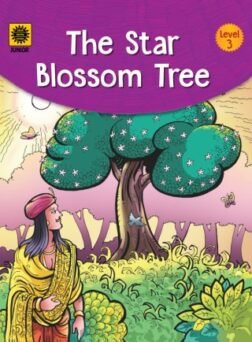Refurbished illustrated storybook cover of The Star Blossom Tree for children