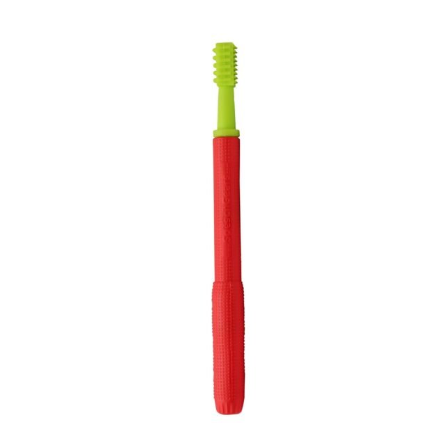 Red V-Pen with pointed-tip for oral motor speech therapy
