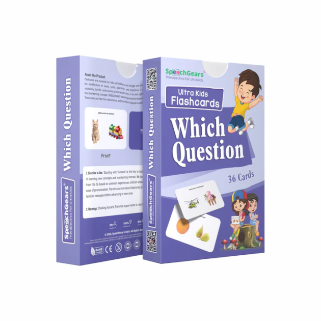 Which Question flashcards featuring a clear image to prompt selection question learning