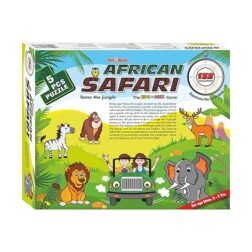 African Safari logic puzzle game for kids with animals and 132 challenges