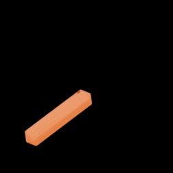 Hex Stick Orange – Safe Baby Teether